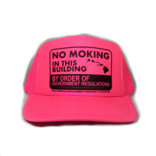 No Moking BLACK Trucker By DRI