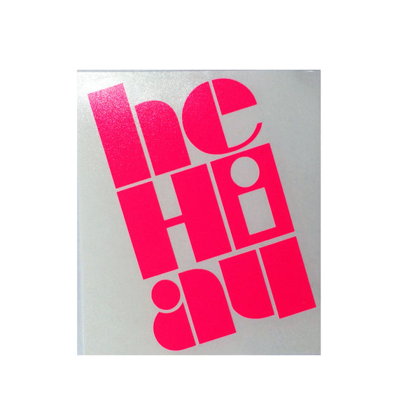 *NEON "Claim" Medium Sticker By Homesteady  (25% OFF)