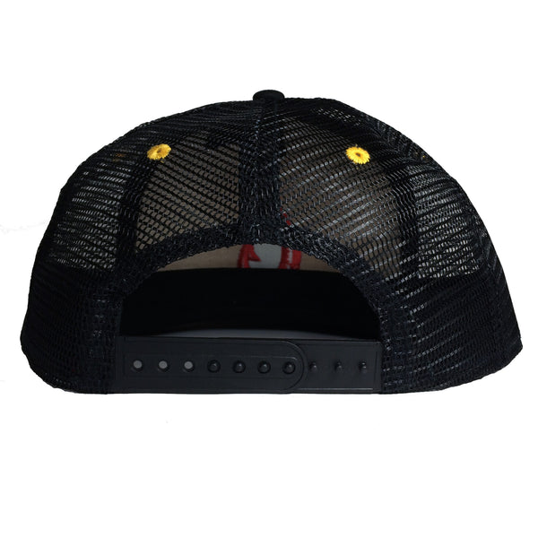 "Makau" Gold/Black Trucker By Tides Hawaii