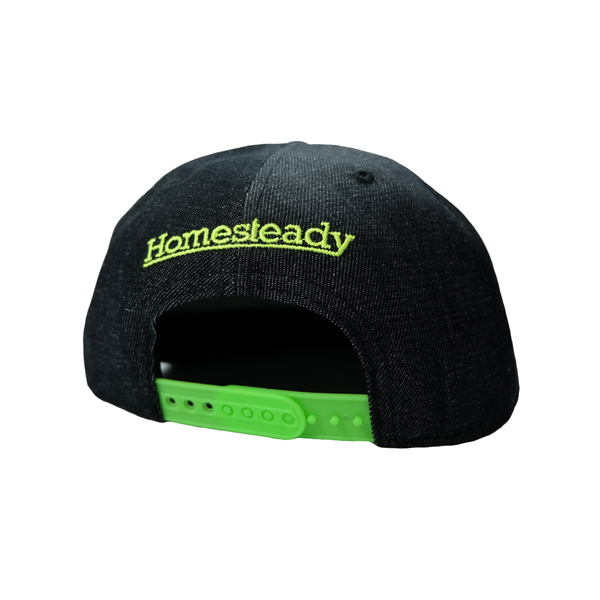 "Claim" Denim Snapback by Homesteady