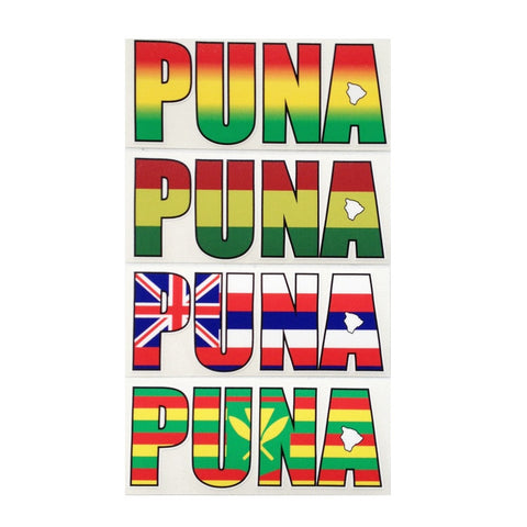 Puna Impact 8" Sticker (click for colors)