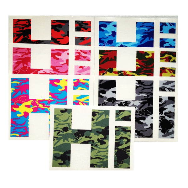 *Hi Chain Camo Sticker