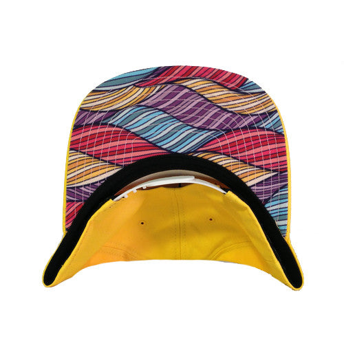 *"Swavy" YELLOW Woven Snapback By 808 Empire