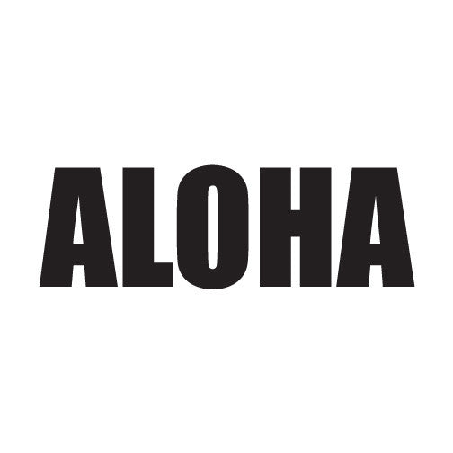 *Aloha Impact Diecut Sticker