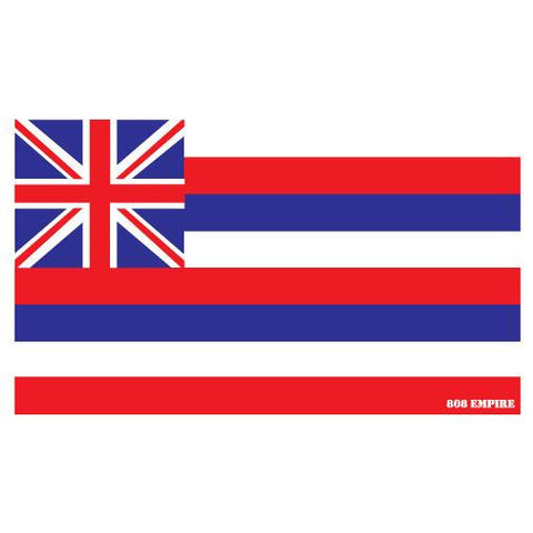 +Hawaii Flag 4" Sticker