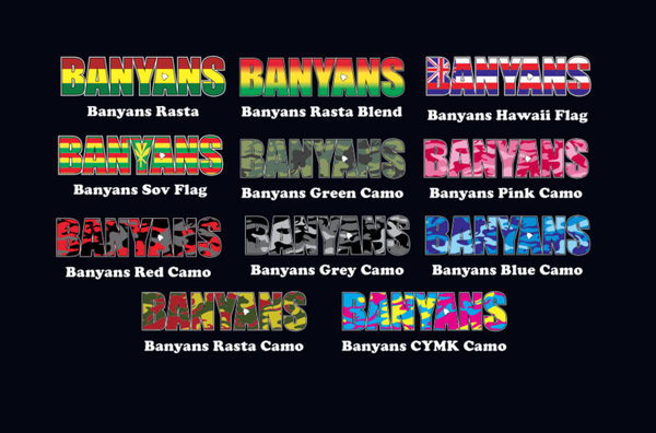 Banyans Impact Sticker(Click For More Colors)