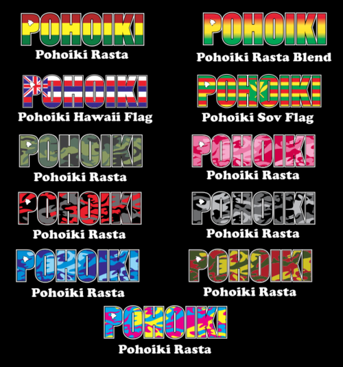 Pohoiki Impact Sticker (click for colors)