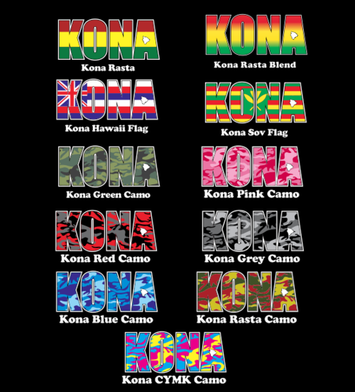 *Kona Impact 8" Sticker