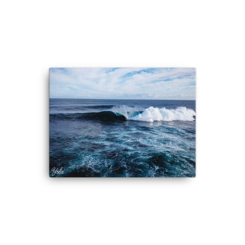 "Keaukaha Blue" Canvas