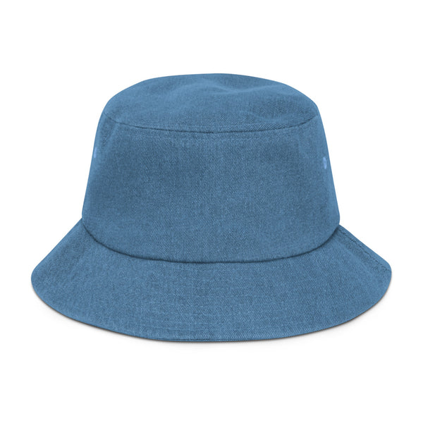 "Stack" Denim bucket hat