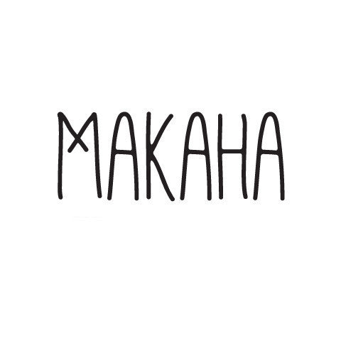 *Makaha Skinny Diecut Sticker