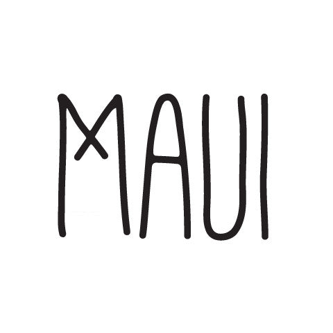 Maui Skinny Diecut Sticker