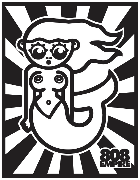 *Mermaid Sticker by 808 Empire