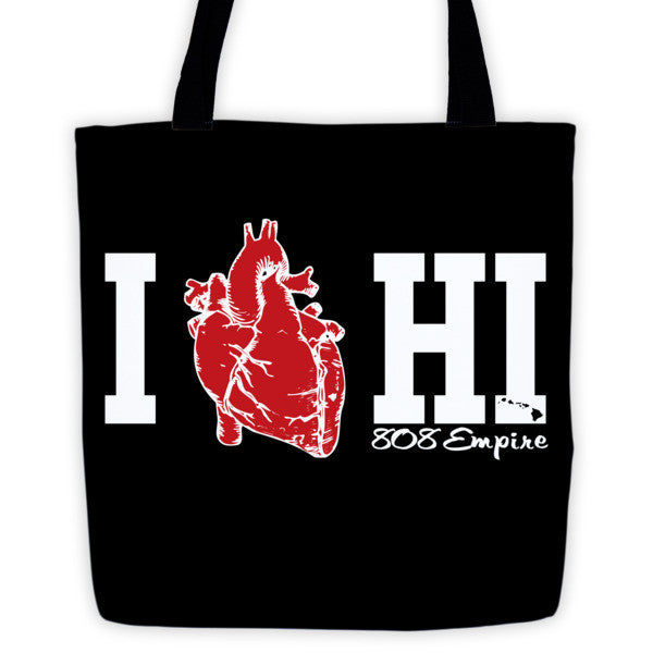 *"HI Love" Tote bag By 808 Empire