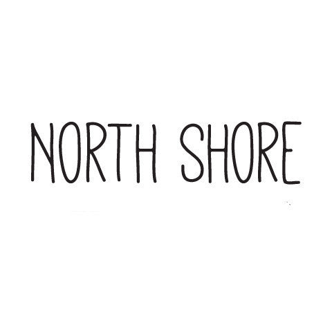*North Shore Skinny Diecut Sticker