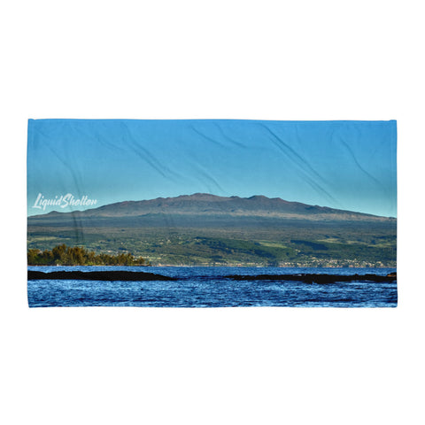 "Mauna Waiuli" Beach Towel